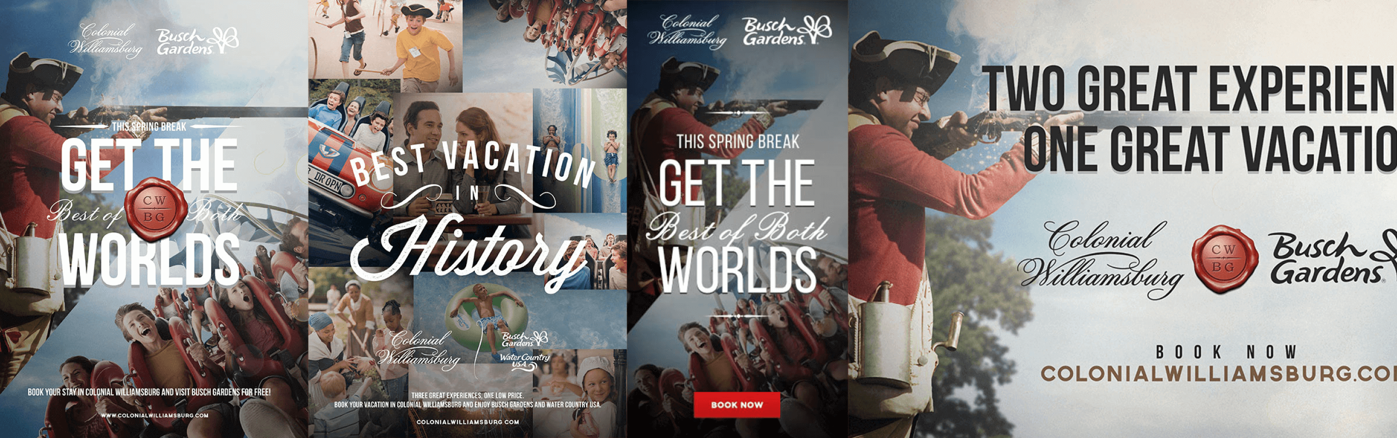 Colonial Williamsburg - The Best Vacation In History, collage