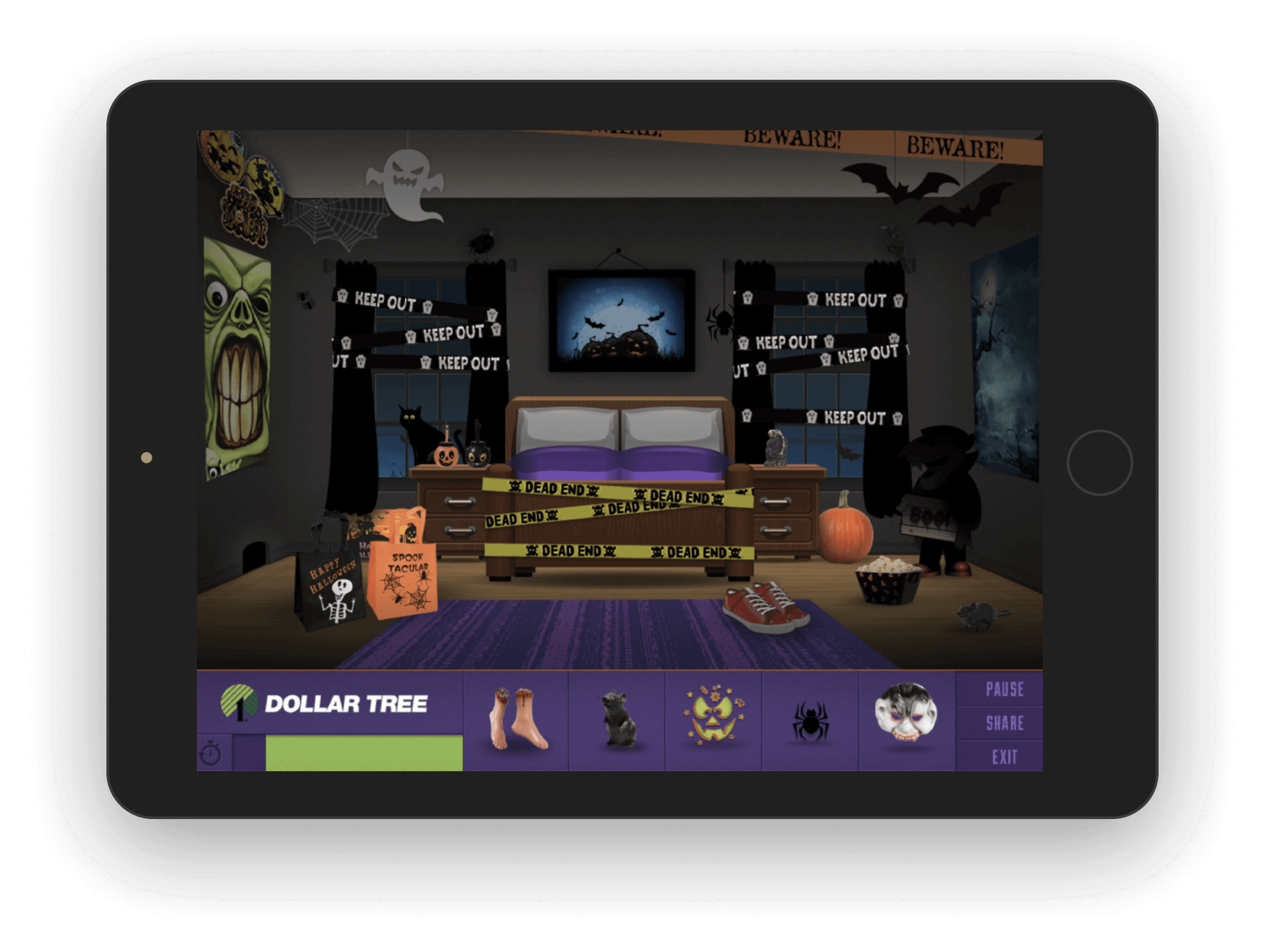 Dollar Tree - Monster Manor, tablet