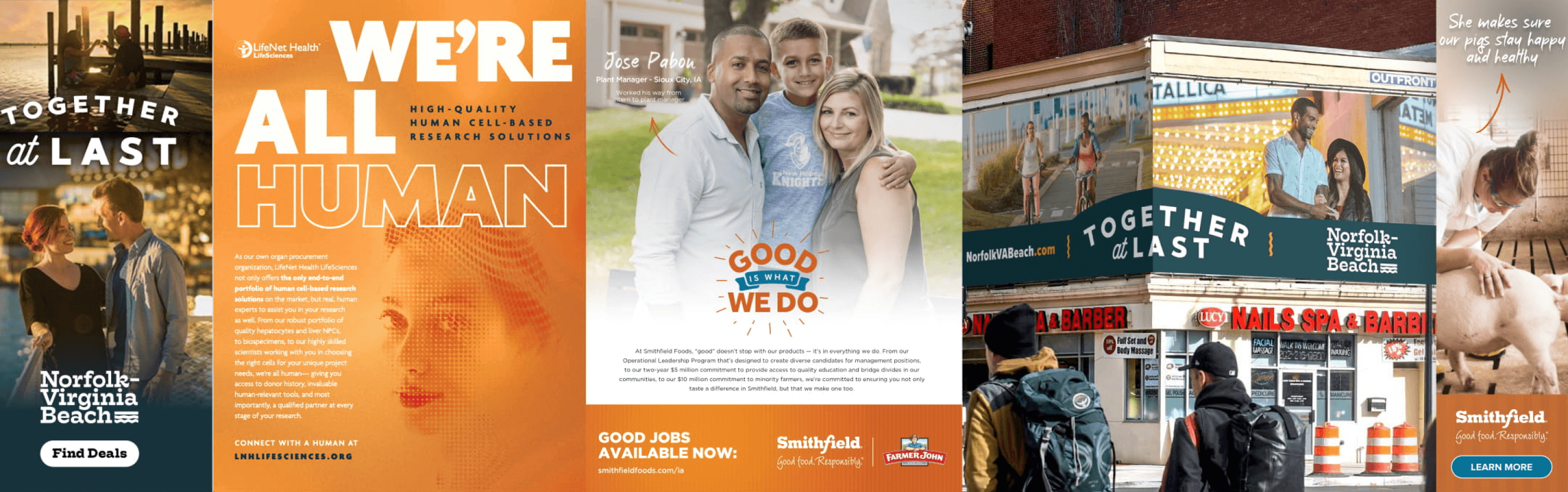 Sway - Media Capabilities, collage